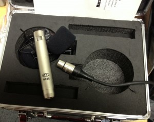 MXL 603 mic and XLR cable